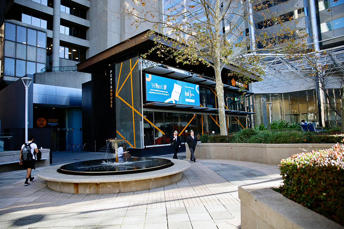 Digital billboard overlooking Central Park - Perth CBD, WA Image #5