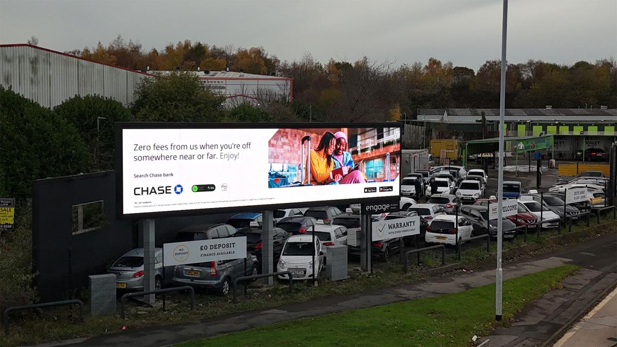 Leeds Crossroads D96 Digital Advertising Board Image #8