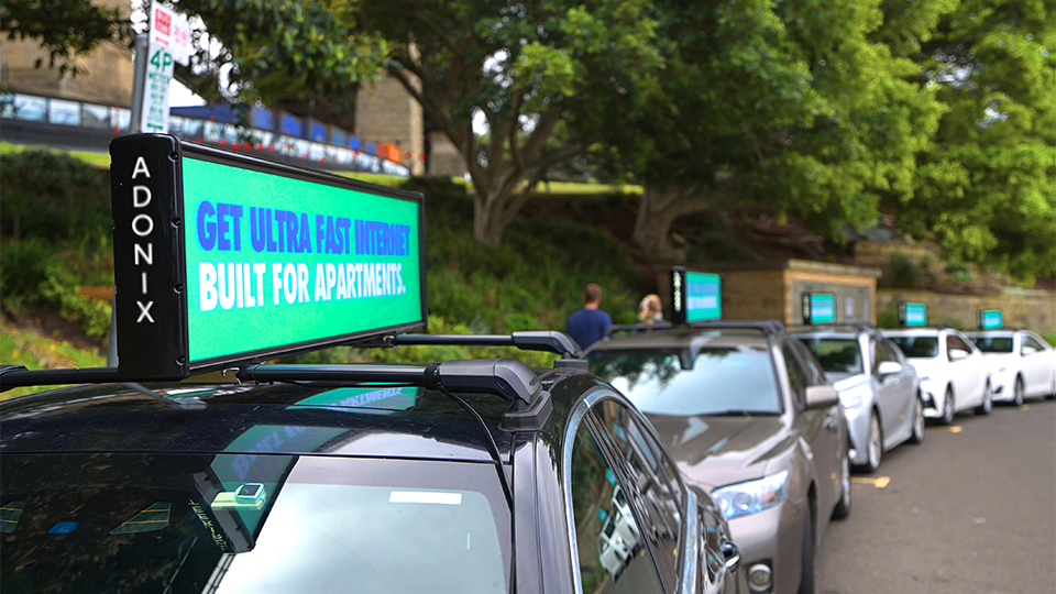 CBD, Airport and Eastern Suburbs Digital Cartop Campaign / 4 week offer Image #2