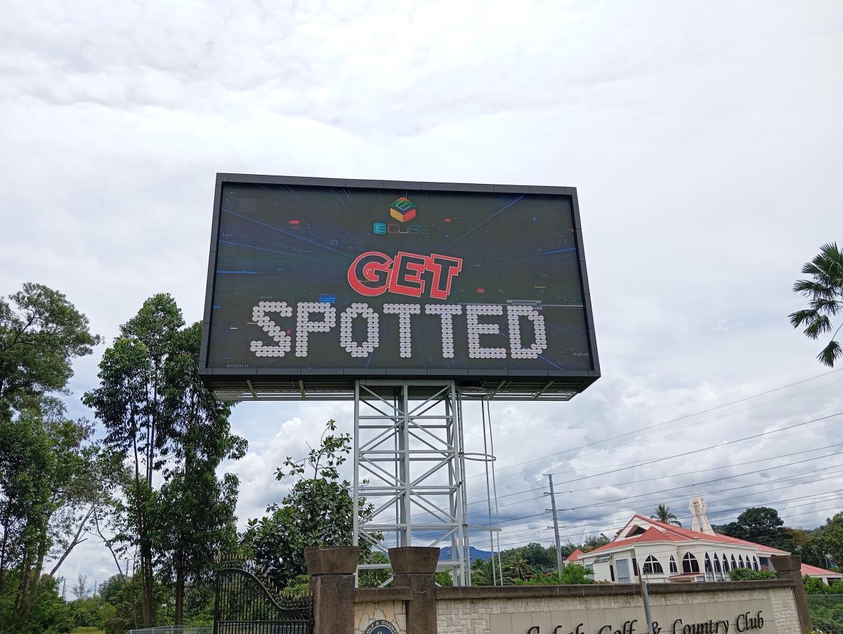 Sabah Golf $ Country Club Digital Screen - 10% Share of Voice